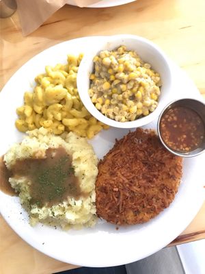 🌱Coconut Crusted Chick’n🌱 🤤 at Binge Kitchen in San Antonio
