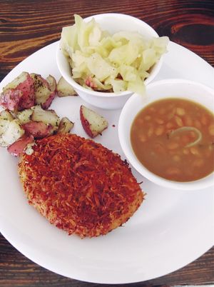 Coconut Chick'n at Binge Kitchen in San Antonio