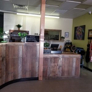 Welcoming entry at Binge Kitchen in San Antonio