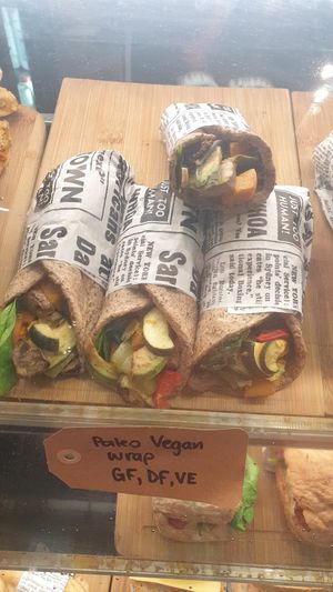 Wrap at Rustik Cafe in Benalla