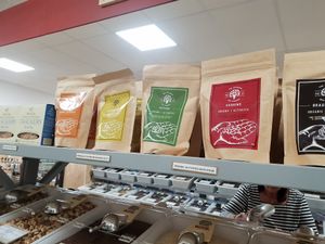 Pantry staples at Scoop Wholefoods in Orange