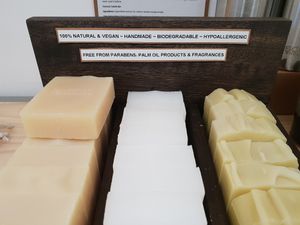 Soaps at Scoop Wholefoods in Orange