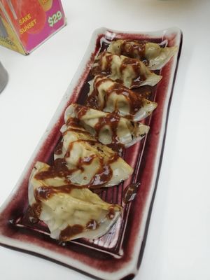 6pc Vegan Gyoza ($12) at Susuru Ramen & Gyoza in Newcastle