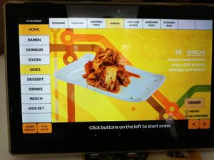 Kimchi Side at Susuru Ramen & Gyoza in Newcastle