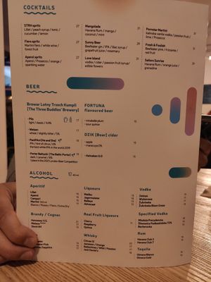 Summer menu 2022 at Strh Cafe & Gallery in Zakopane