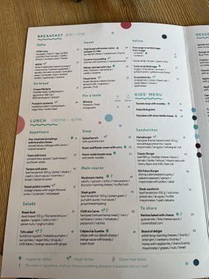 Breakfast and Lunch menu  at Strh Cafe & Gallery in Zakopane