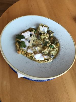 Yellow Curry at Strh Cafe & Gallery in Zakopane