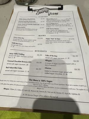   at The Sinful Vegan in Jersey