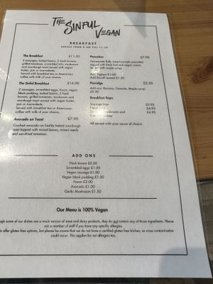   at The Sinful Vegan in Jersey