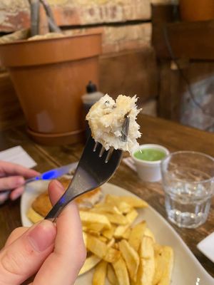 Lovely flakey tofish #Veganuary at Codfellas in South East London