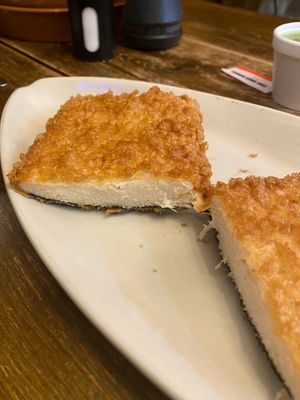 Tofish - crispy with a seaweed base #Veganuary at Codfellas in South East London