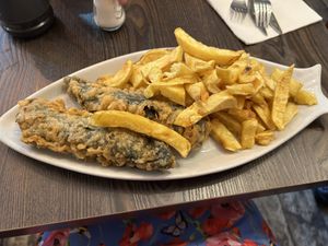 Banana blossom   at Codfellas in South East London