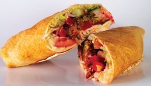 Yum FALAFEL at Pulse Juice Bar - Hammersmith in West London