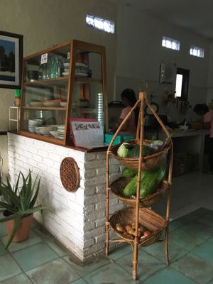 Kitchen at Suika in Ungasan