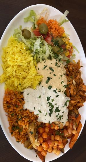 Seitan Teller   at Veggie Liebe in Freiburg