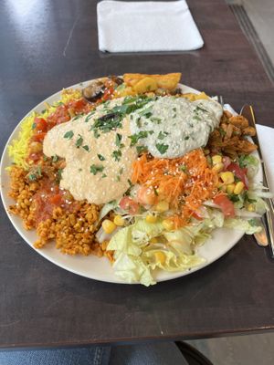 Veganer Teller ☺️  at Veggie Liebe in Freiburg