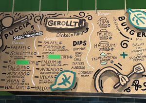 Menü   at Veggie Liebe in Freiburg