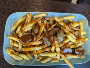 Vegan Currywurst at Veggie Liebe in Freiburg