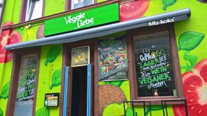 Außenfassade at Veggie Liebe in Freiburg