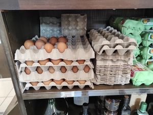 Eggs at Macaroca in Porto