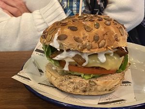 Surge Burger  at Unity Diner in East London