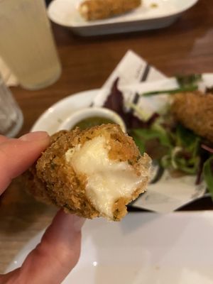 Worlds best Mozarella sticks  at Unity Diner in East London