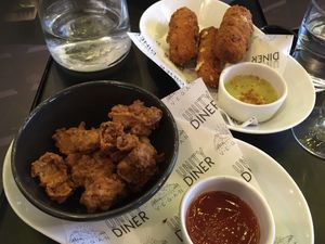 Apps at Unity Diner in East London