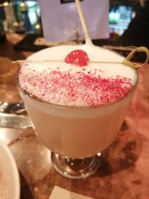 Forks over knives cocktail at Unity Diner in East London