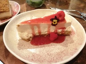 NY style cheesecake at Unity Diner in East London