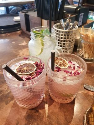 Special cocktail at Unity Diner in East London