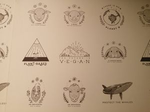 Wall decor at Unity Diner in East London