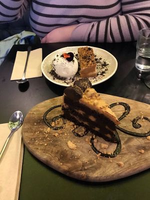 Dessert at Unity Diner in East London