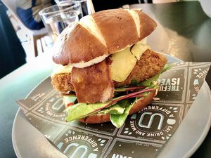 Vegan food.  at Unity Diner in East London