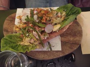 Lobster roll at Unity Diner in East London