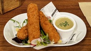 Mozzarella Sticks  at Unity Diner in East London