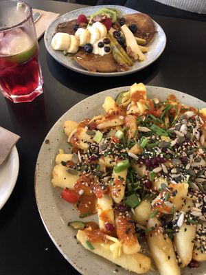 Chips at Unity Diner in East London
