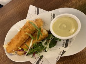 Mozarella Sticks   at Unity Diner in East London