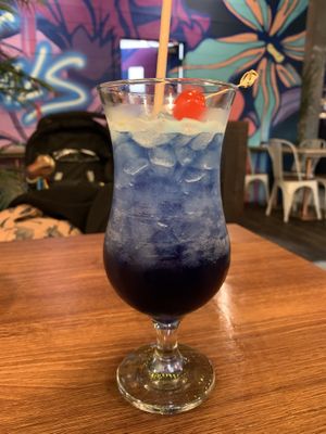 Seaspiracy cocktail  at Unity Diner in East London