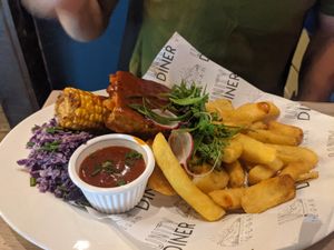  at Unity Diner in East London