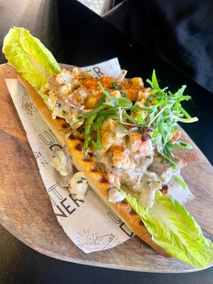 Lobster Roll at Unity Diner in East London