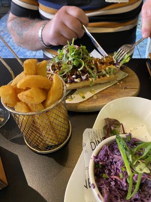   at Unity Diner in East London