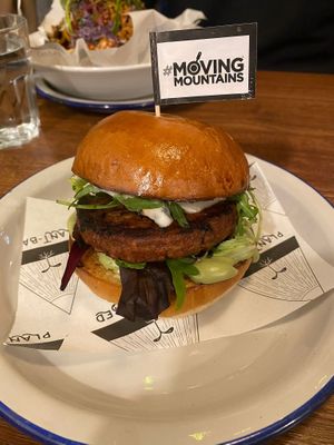 Truffle Shuffle burger at Unity Diner in East London