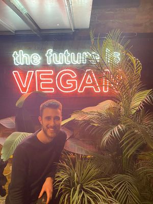The future is vegan! at Unity Diner in East London