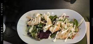 Prawns at Unity Diner in East London