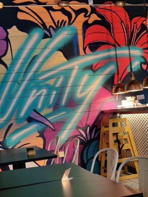  at Unity Diner in East London