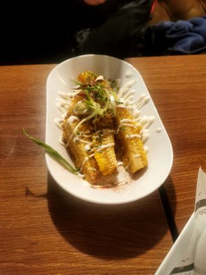 Fried corn at Unity Diner in East London