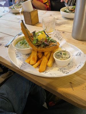   at Unity Diner in East London