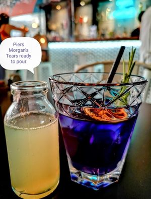 Piers Morgan's Tears Cocktail at Unity Diner in East London