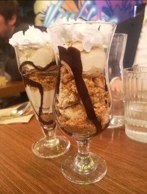 ANZAC Biscuit Sundae at Unity Diner in East London