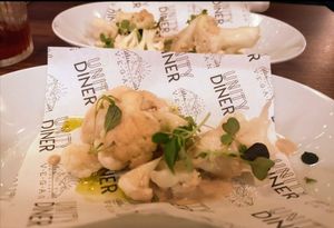 Vegemite and Miso glazed cauliflower bites at Unity Diner in East London